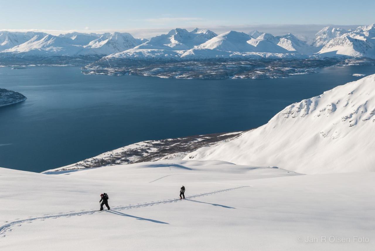 Apartmán Lyngenfjord,Odins Hus Olderdalen Exteriér fotografie