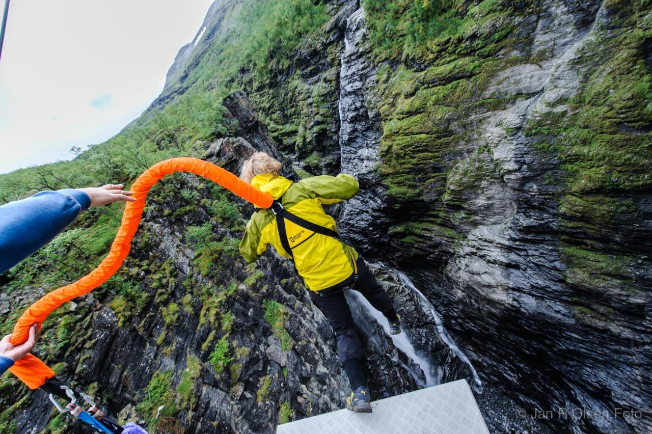 Apartmán Lyngenfjord,Odins Hus Olderdalen Exteriér fotografie