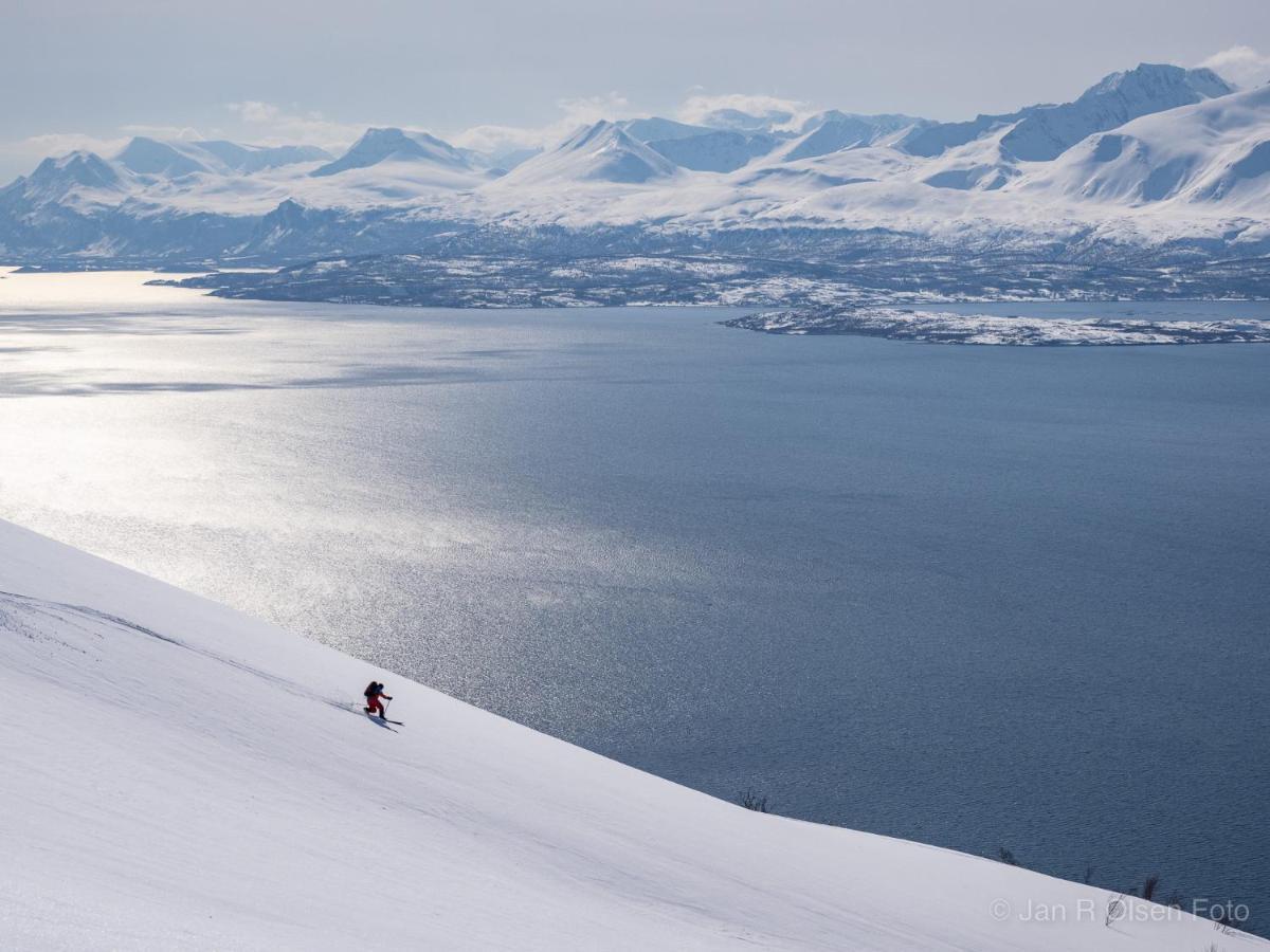 Apartmán Lyngenfjord,Odins Hus Olderdalen Exteriér fotografie