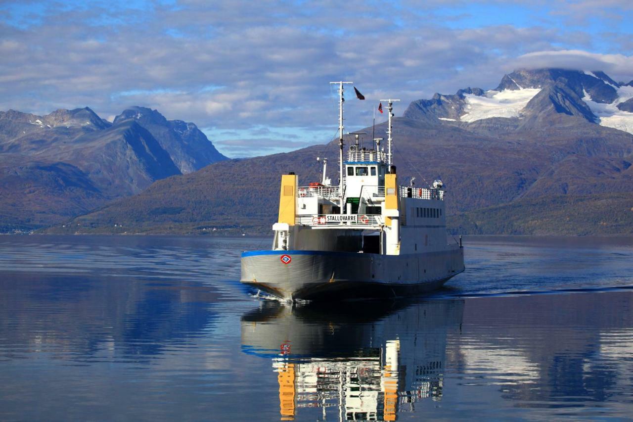 Apartmán Lyngenfjord,Odins Hus Olderdalen Exteriér fotografie