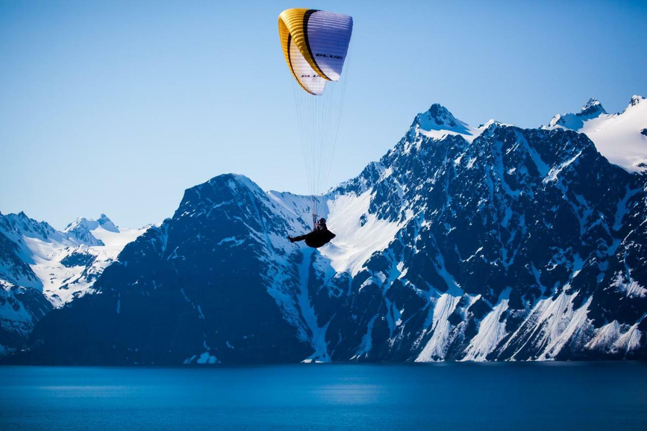 Apartmán Lyngenfjord,Odins Hus Olderdalen Exteriér fotografie