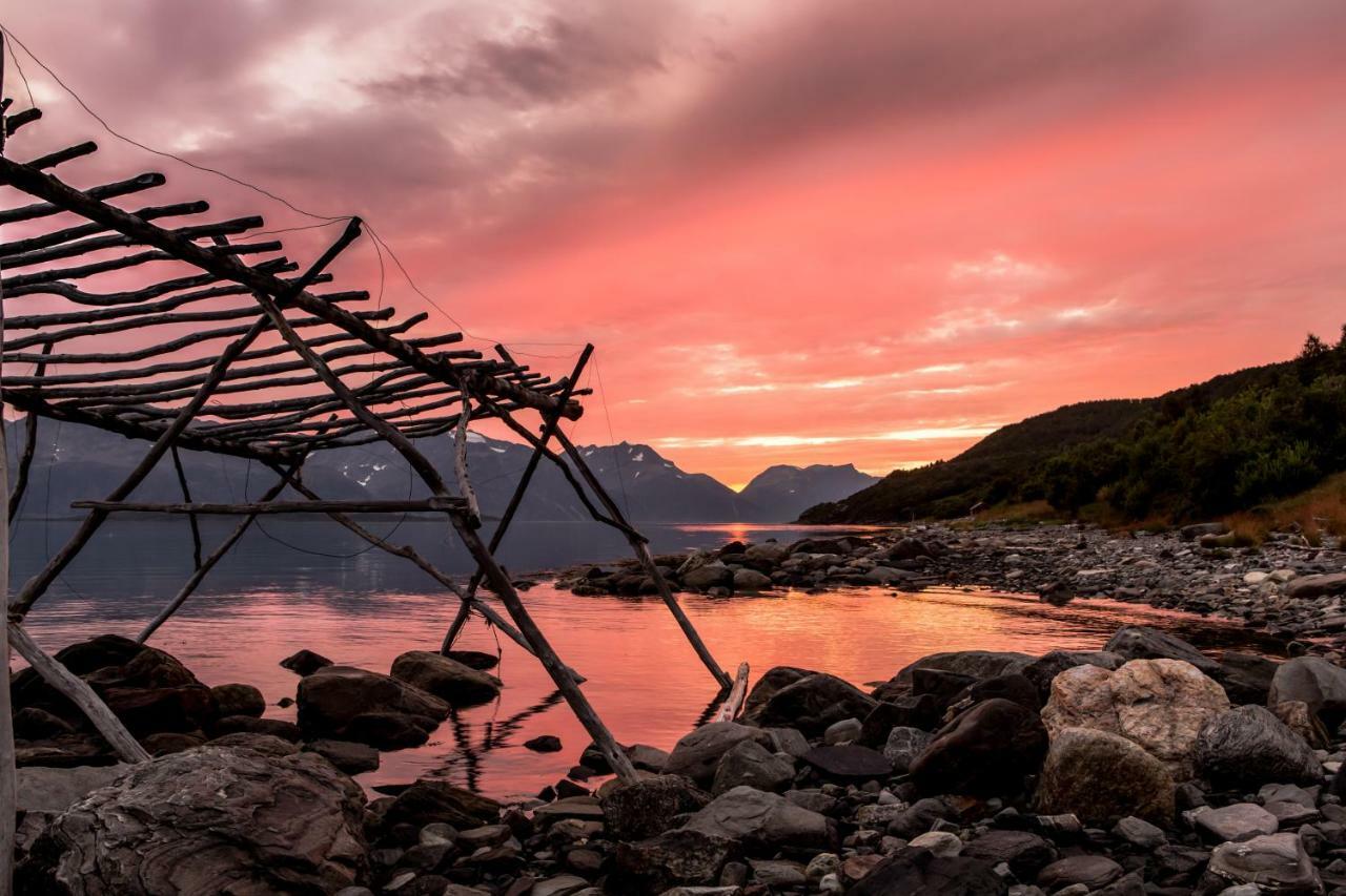 Apartmán Lyngenfjord,Odins Hus Olderdalen Exteriér fotografie